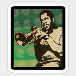 Donald Byrd // Retro Poster Jazz Sticker